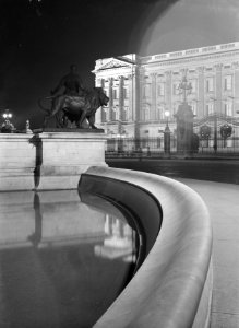 Vijver bij Buckingham Palace in Londen, Bestanddeelnr 254-2649