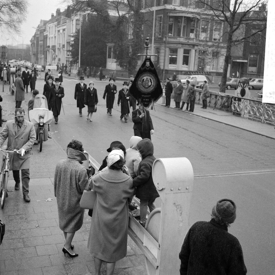 Vijftigjarig bestaan van de Studentenvereniging Unitas . Studiosorum Rheno Traje, Bestanddeelnr 913-2240
