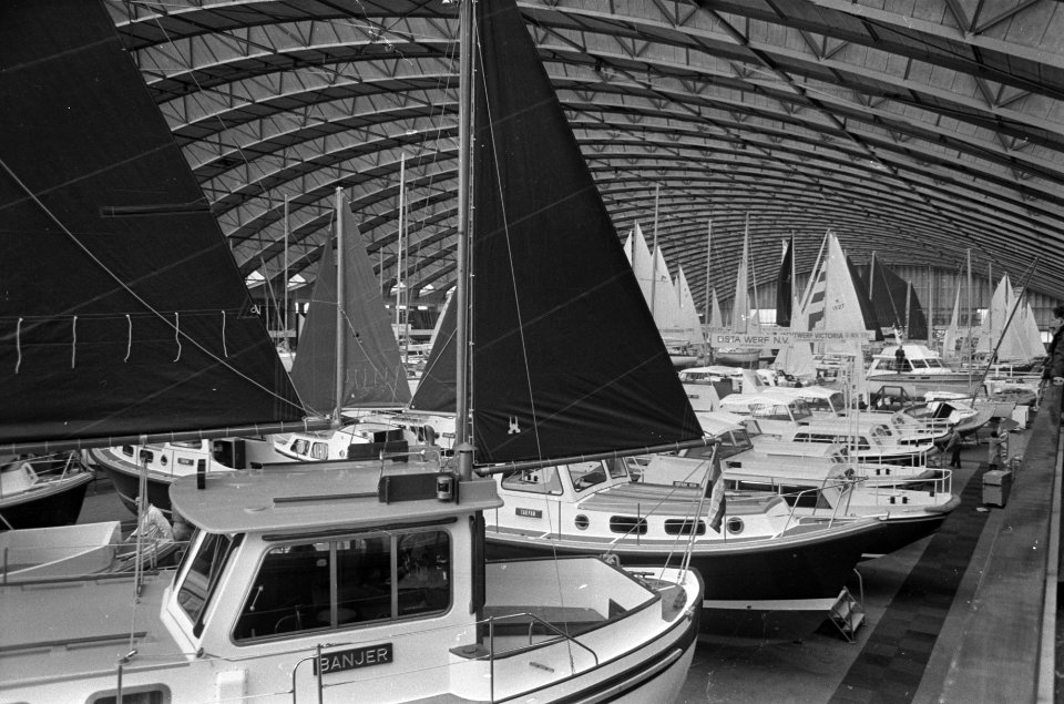 Vijftiende HISWA in RAI Amsterdam. Voorbereidingen. Overzicht, Bestanddeelnr 923-3401
