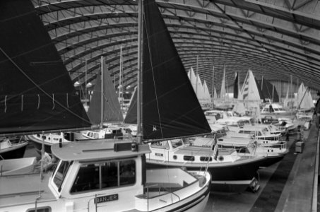 Vijftiende HISWA in RAI Amsterdam. Voorbereidingen. Overzicht, Bestanddeelnr 923-3401