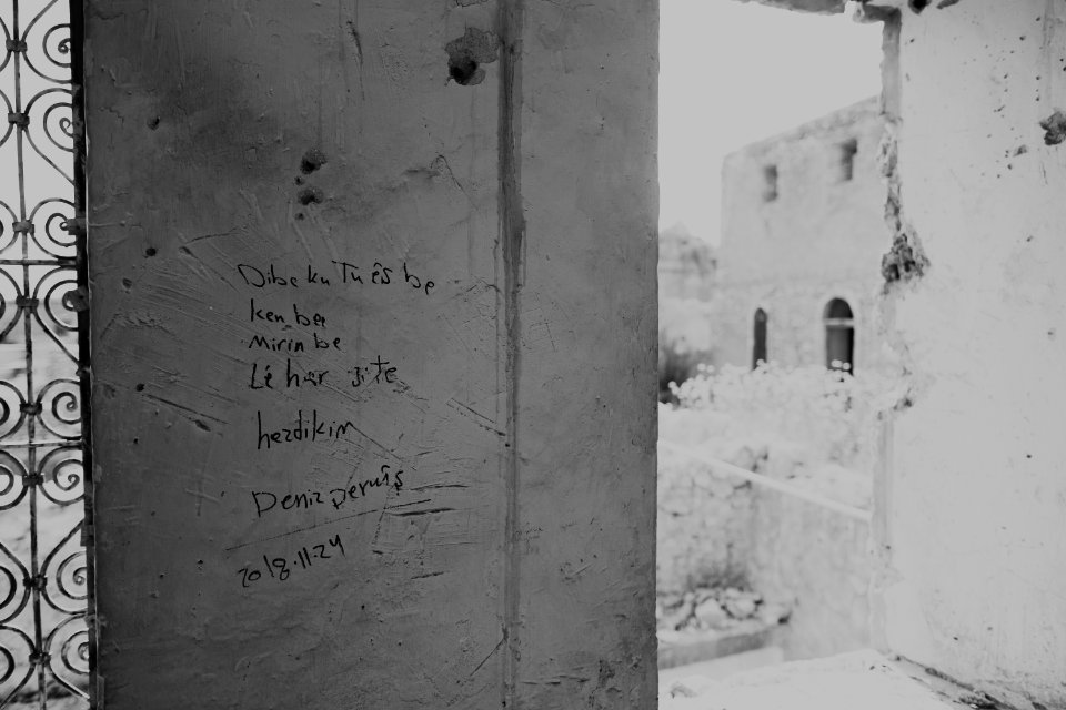 Views on 28th June 2019 in and around the destroyed Catholic cathedral in Sinjar 25