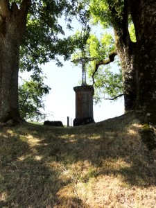 Vignéville (Béthelainville, Meuse) croix de chemin