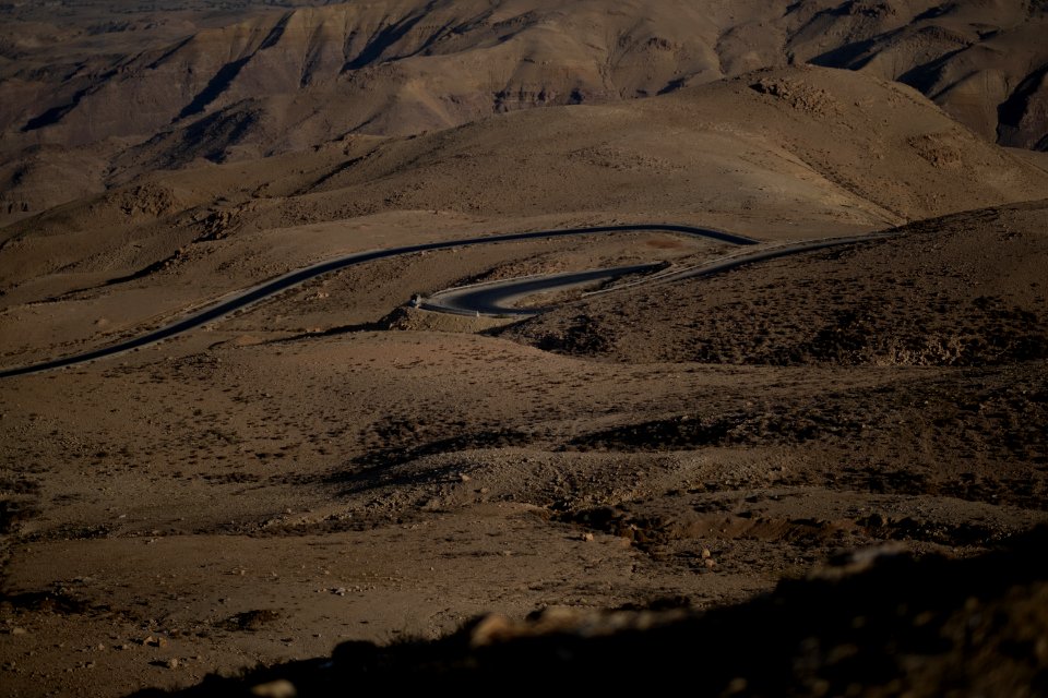 Views on Mount Nebo in Jordan, looking toward the Dead Sea and the border with Israel 05