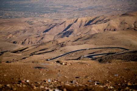 Views on Mount Nebo in Jordan, looking toward the Dead Sea and the border with Israel 01 photo