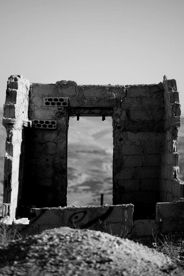 Views on Mount Nebo in Jordan, looking toward the Dead Sea and the border with Israel 06