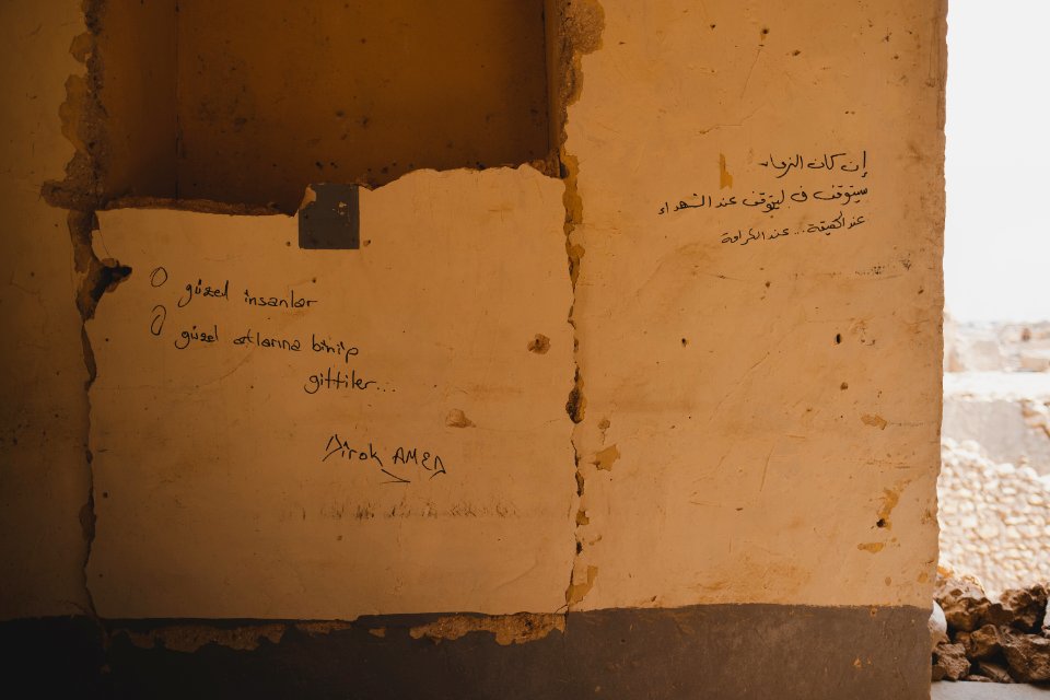 Views on 28th June 2019 in and around the destroyed Catholic cathedral in Sinjar 22