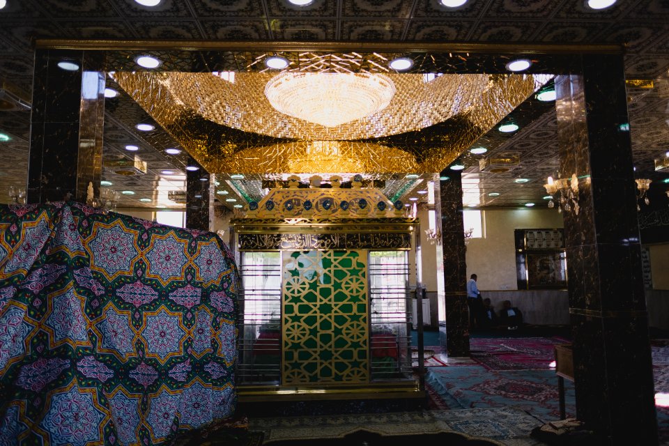 Views of the Shia shrine of Sayida Zeyneb in April of 2019 in Shingal 33