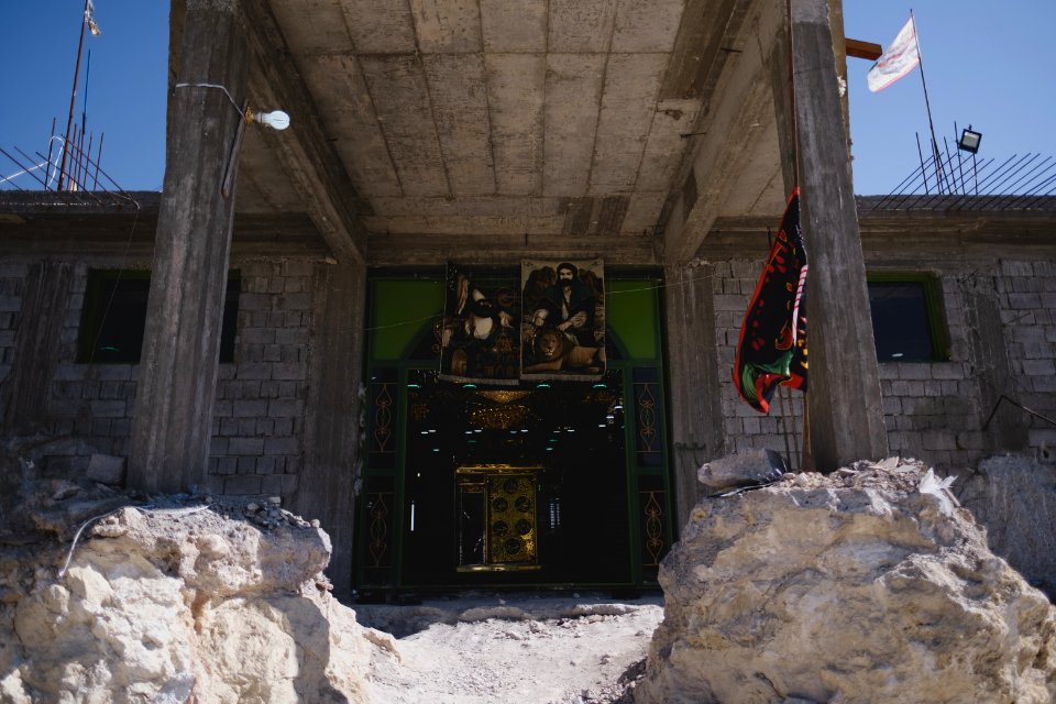 Views of the Shia shrine of Sayida Zeyneb in April of 2019 in Shingal 27