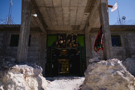 Views of the Shia shrine of Sayida Zeyneb in April of 2019 in Shingal 27