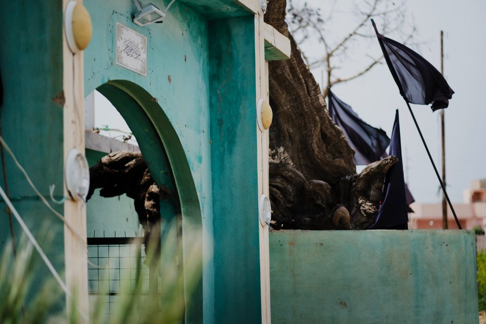 Views of the Shia shrine of Zakr Al-Deen in Shingal in April of 2019, following its destruction by the Islamic State 35