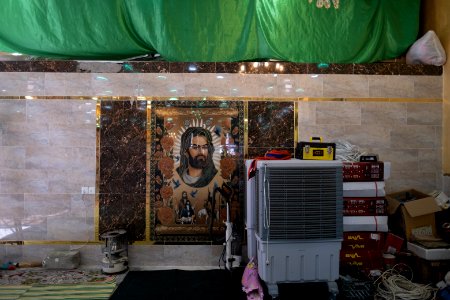 Views of the Shia shrine of Sayida Zeyneb in April of 2019 in Shingal 42