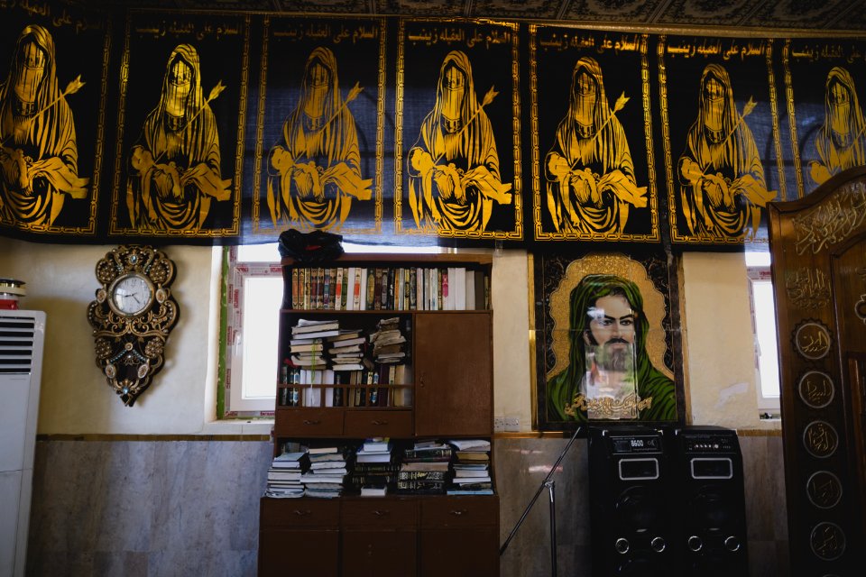 Views of the Shia shrine of Sayida Zeyneb in April of 2019 in Shingal 30