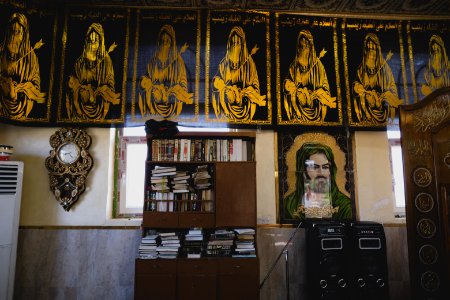 Views of the Shia shrine of Sayida Zeyneb in April of 2019 in Shingal 30