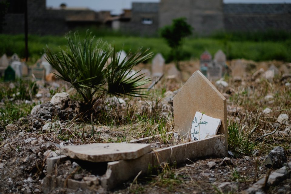 Views of the Shia shrine of Zakr Al-Deen in Shingal in April of 2019, following its destruction by the Islamic State 09