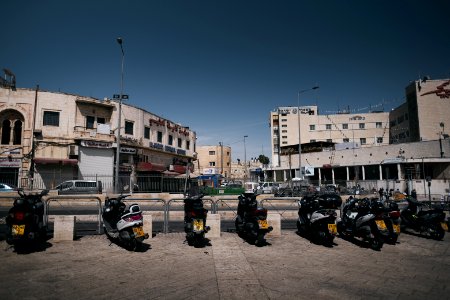Views outside the Old City of Jerusalem in 2019, October 04
