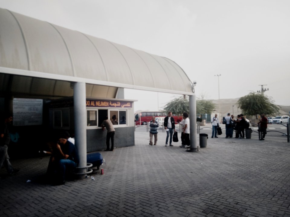 Views on the Israeli side of the Allenby Border Crossing 12