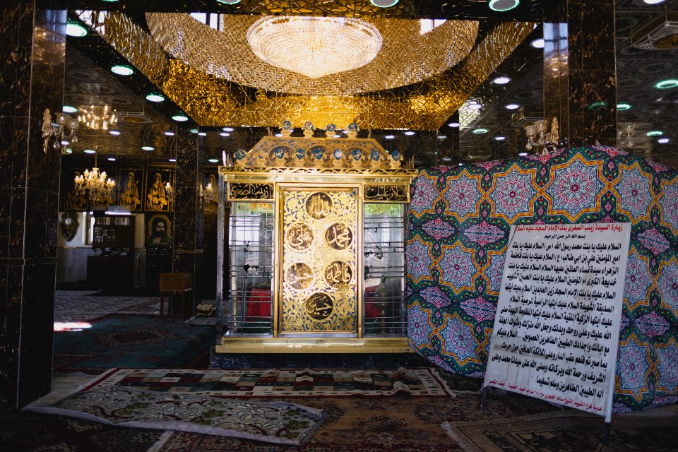 Views of the Shia shrine of Sayida Zeyneb in April of 2019 in Shingal 29