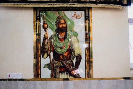 Views of the Shia shrine of Sayida Zeyneb in April of 2019 in Shingal 35
