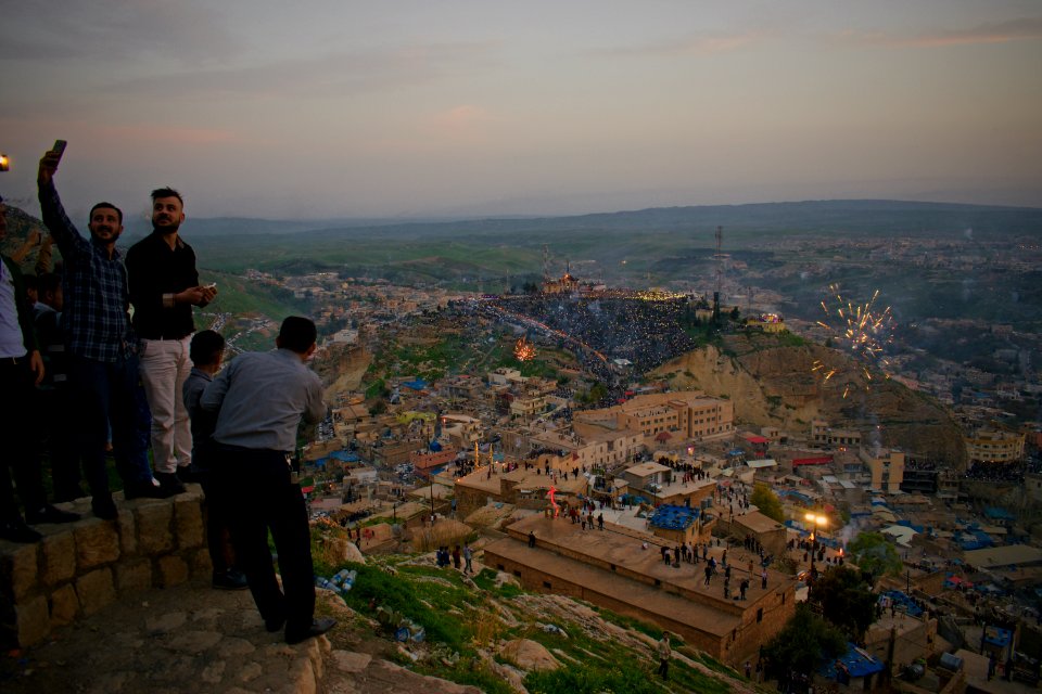 Views on Nawroz Day of 2018 around the old area of Akre 09