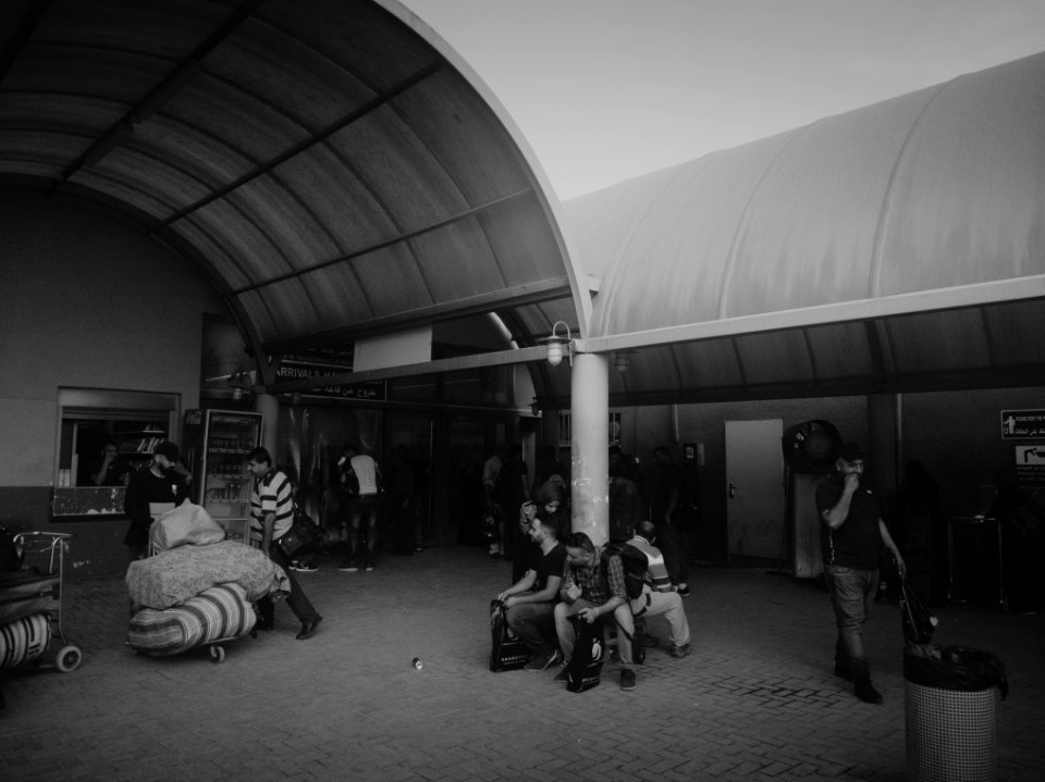 Views on the Israeli side of the Allenby Border Crossing 15