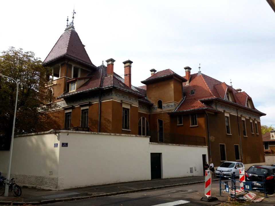 Villa Berliet - Angle des rues Esquirol et Pascal