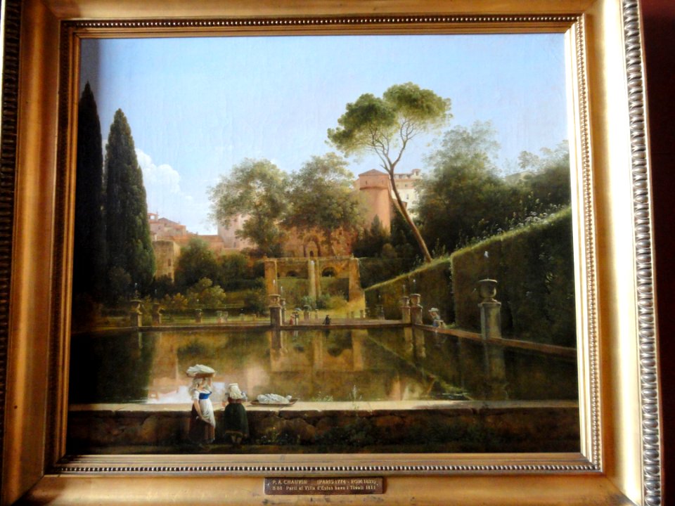 Villa d'Este by Pierre-Athanase Chauvin - Thorvaldsens Museum - DSC08791