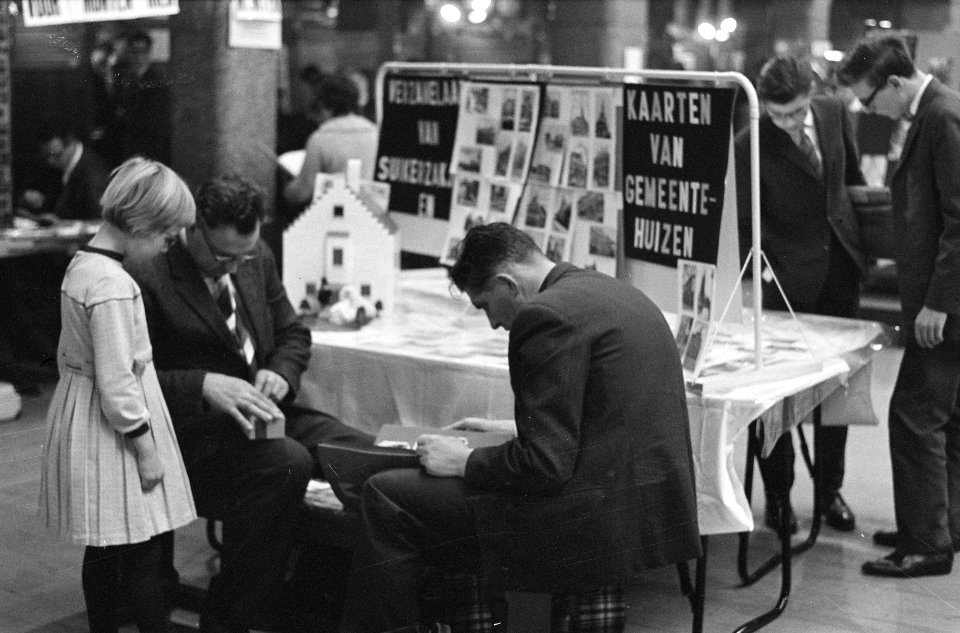 Vijfde Nieuwjaarsruilbeurs in Koopmansbeurs, Bestanddeelnr 913-3746