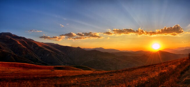 Nature mountain landscape