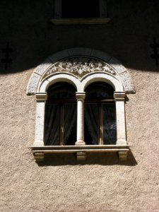 Villa Matschatsch, window, southern aspect