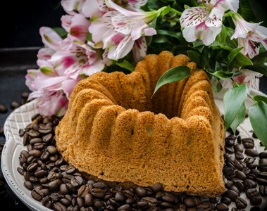 Coffee cake sugar cake pastry