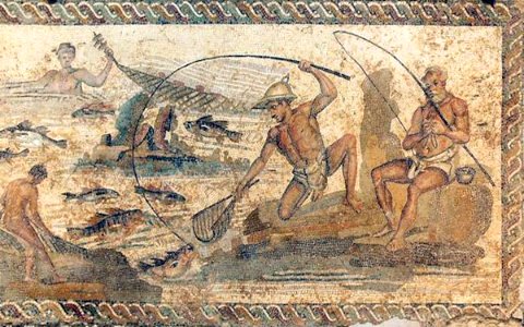 Villa of the Nile Mosaic fishermen