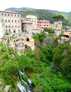 Villa Gregoriana and the Temple of Vesta - Tivoli, Italy - DSC03822