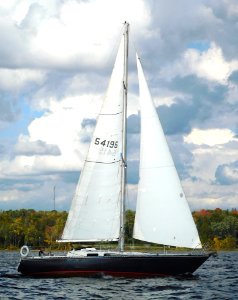 Viking 34 sailboat Cariad 3417