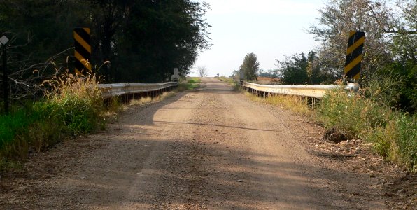 Vermillion River 461 Ave bridge from N 1