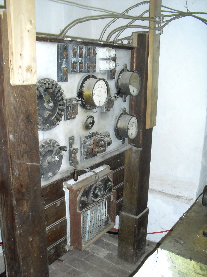 Verne-Schäfermeiers Mühle - Schalttafel