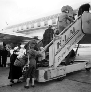 Vertrek 1e lijntoestel naar Mexico, Bestanddeelnr 905-3584