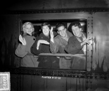Vertrek Hannie Termeulen naar Kopenhagen, Bestanddeelnr 905-3392