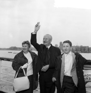 Vertrek Albert de Booy naar Amerika, Bestanddeelnr 912-4118