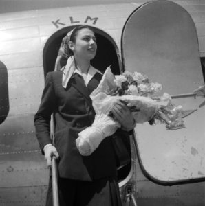Vertrek filmster Marie Déa, Bestanddeelnr 901-8286