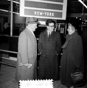 Vertrek Hans Derksen naar Amerika, Bestanddeelnr 905-0350