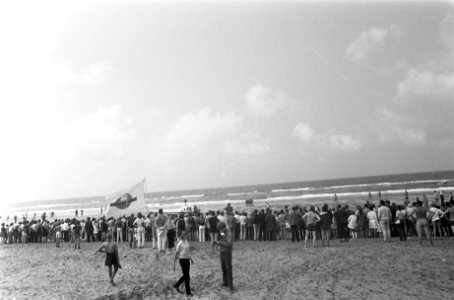 Veronica helikopter op Zandvoort strand, Bestanddeelnr 922-7119