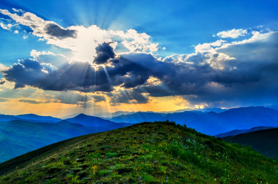 Nature mountain landscape