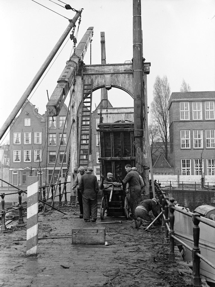 Vernieuwing oude brug Bickerseiland, Bestanddeelnr 905-0238