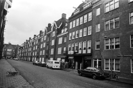 Vernieuwbouw in A'damse Spaarndammerbuurt huizen op Knollendamhoek Houtrijks, Bestanddeelnr 928-9005