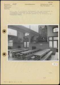 Vernieuwde koffiekamer voor het mannelijke en vrouwelijke personeel van NV Aarde, Bestanddeelnr 256-3191