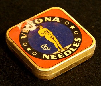 Verona Needles tin, pic2