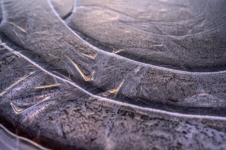 Puddle cold water