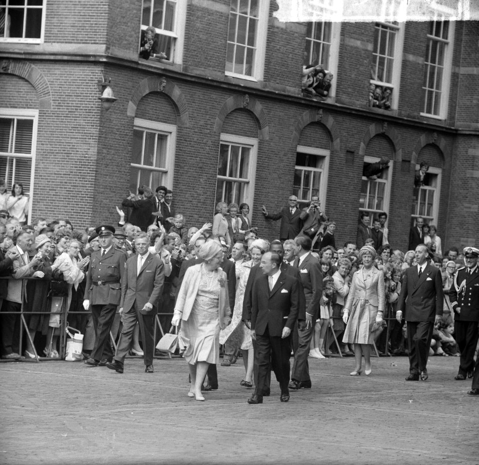 Verloving Prinses Beatrix op het Binnenhof, Bestanddeelnr 917-9170