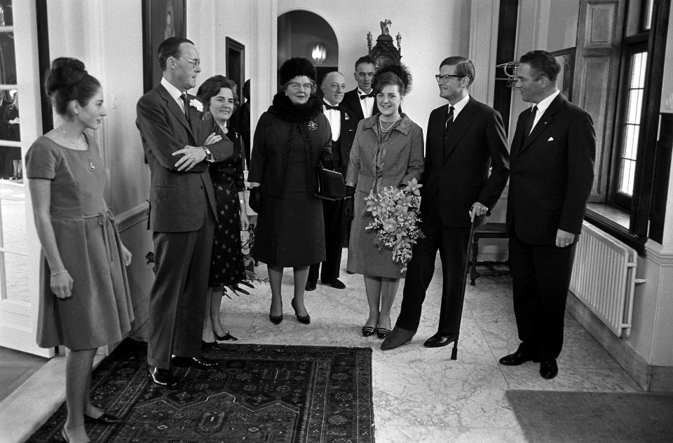 Verloofde paar in Den Haag , Prinses Margriet en Pieter van Vollenhoven in de ha, Bestanddeelnr 917-5291