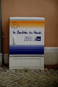 Versorgungskasten Energie- und Wasserwerke Bautzen